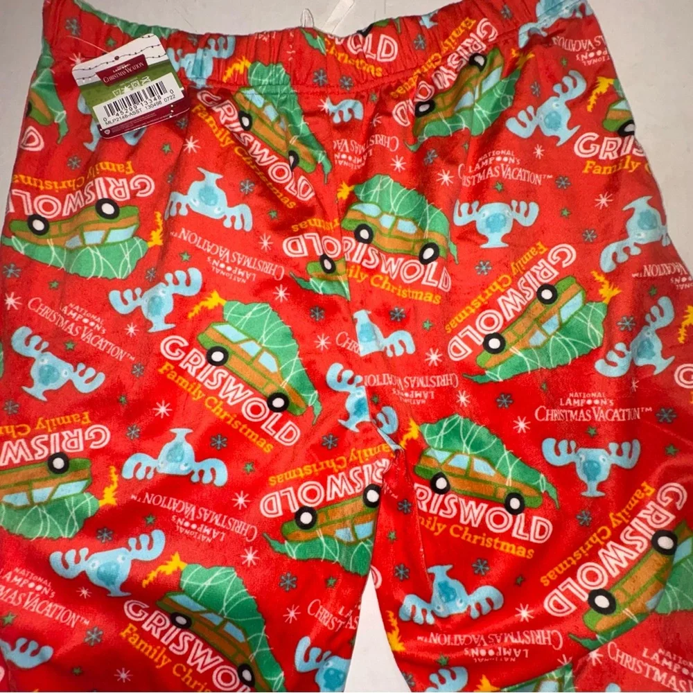 National Lampoon's Christmas Vacation themed lounge pants large funny unisex - Picture 7 of 8